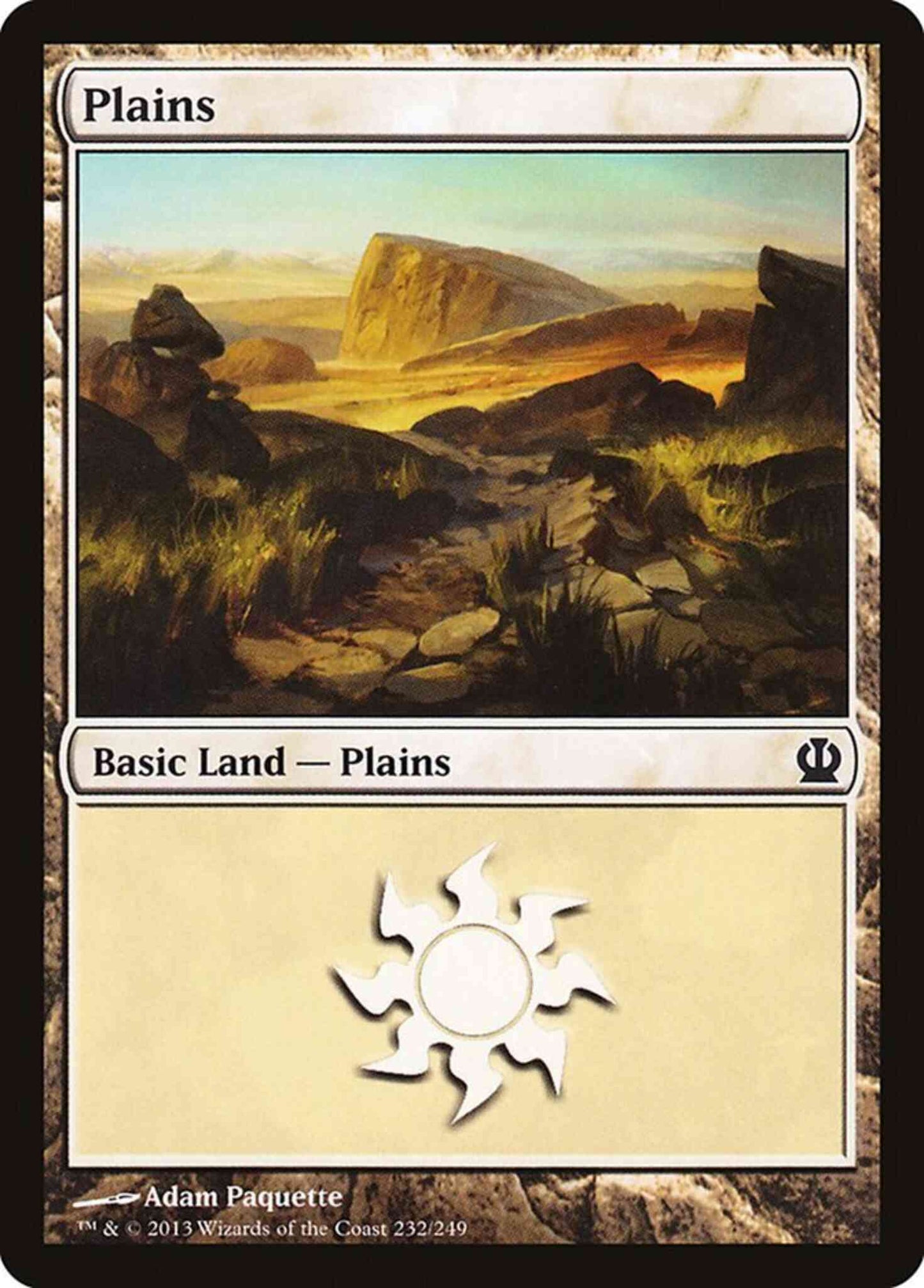 Plains [232] [Theros] [Non-Foil]