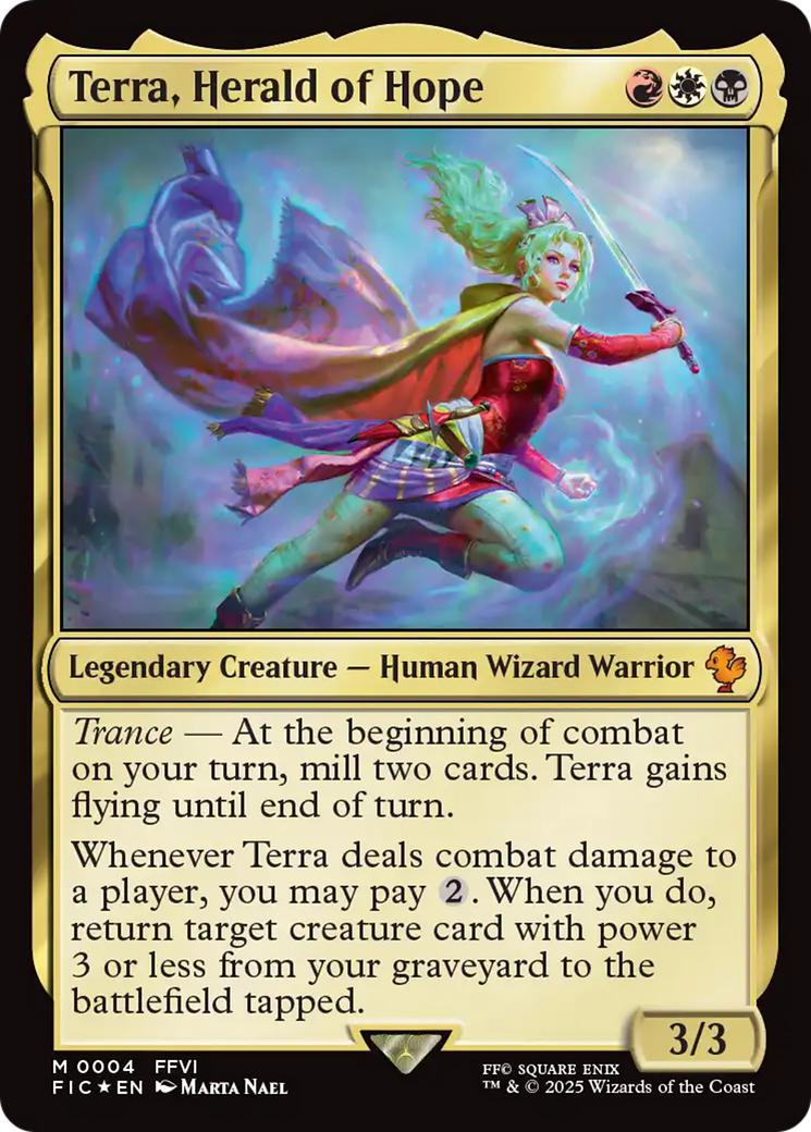 Terra, Herald of Hope [4] [FINAL FANTASY: Commander] [Non-Foil]