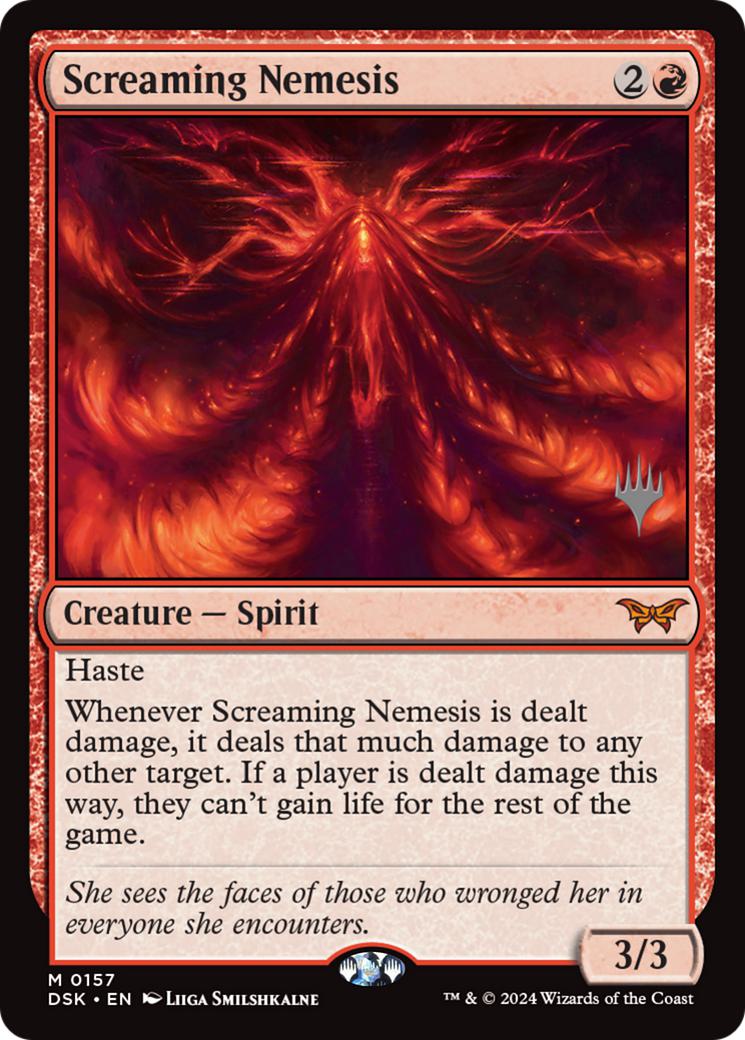 Screaming Nemesis [157p] [Promo Pack] [Duskmourn: House of Horror: Promos] [Non-Foil]