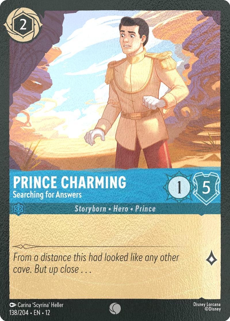 Prince Charming - Searching for Answers - 138/204 [Wilds Unknown] [Cold Foil]