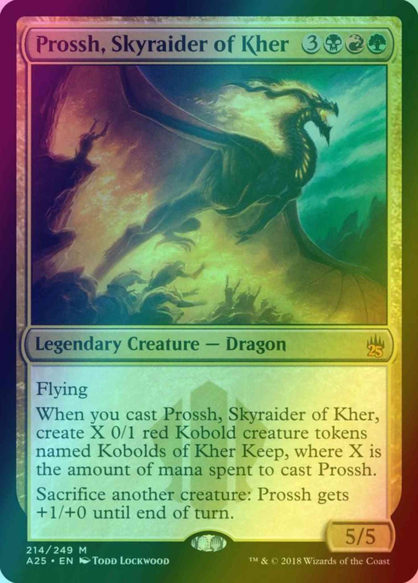mtg prossh commander deck Magic The Gathering - Legends Flying Sacrifice another creature Prossh is an infinite combo