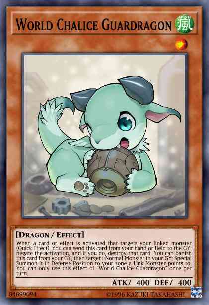 World Chalice Guardragon - MP18-EN047 - Ultra Rare - 1st Edition