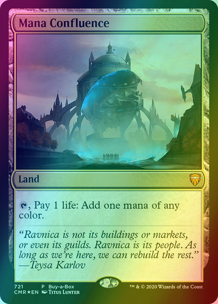 Mana Confluence [Buy a Box] [721] [Commander Legends] [Foil]