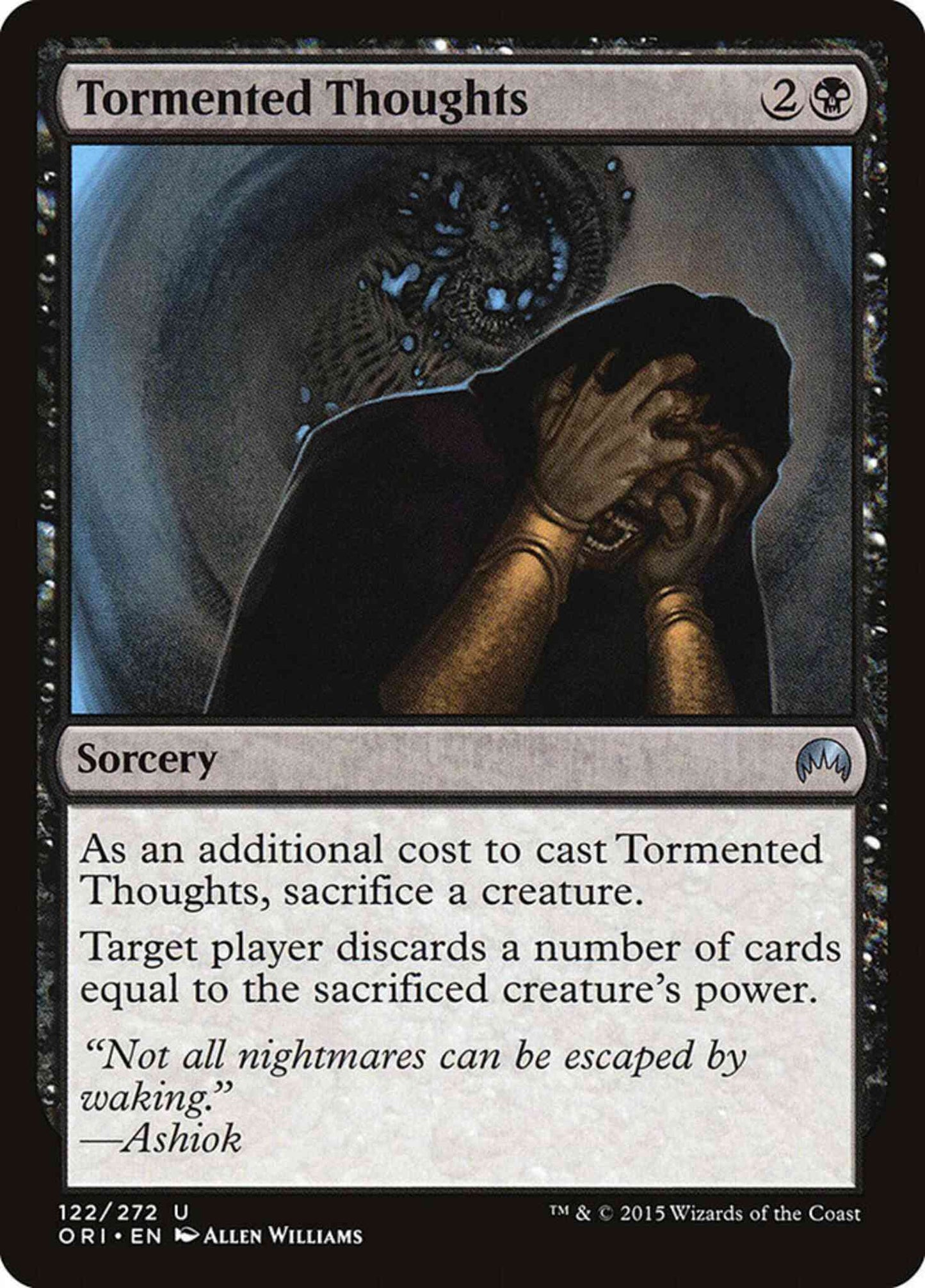 Tormented Thoughts [122] [Magic Origins] [Non-Foil]