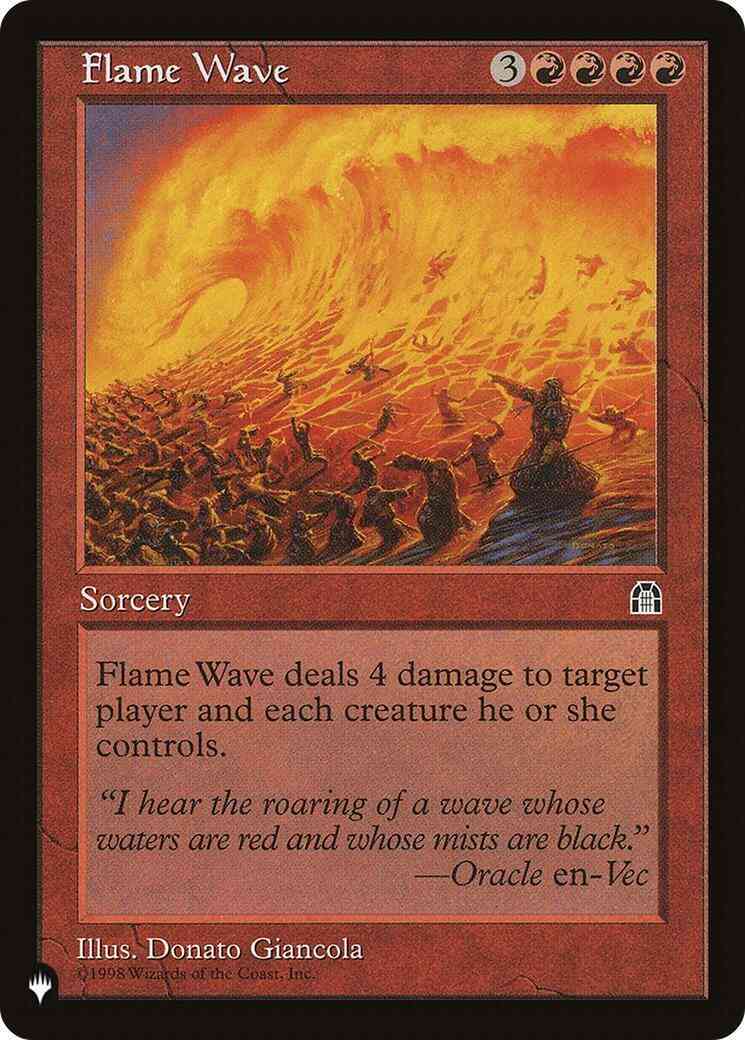 Flame Wave [STH-81] [The List] [Non-Foil]