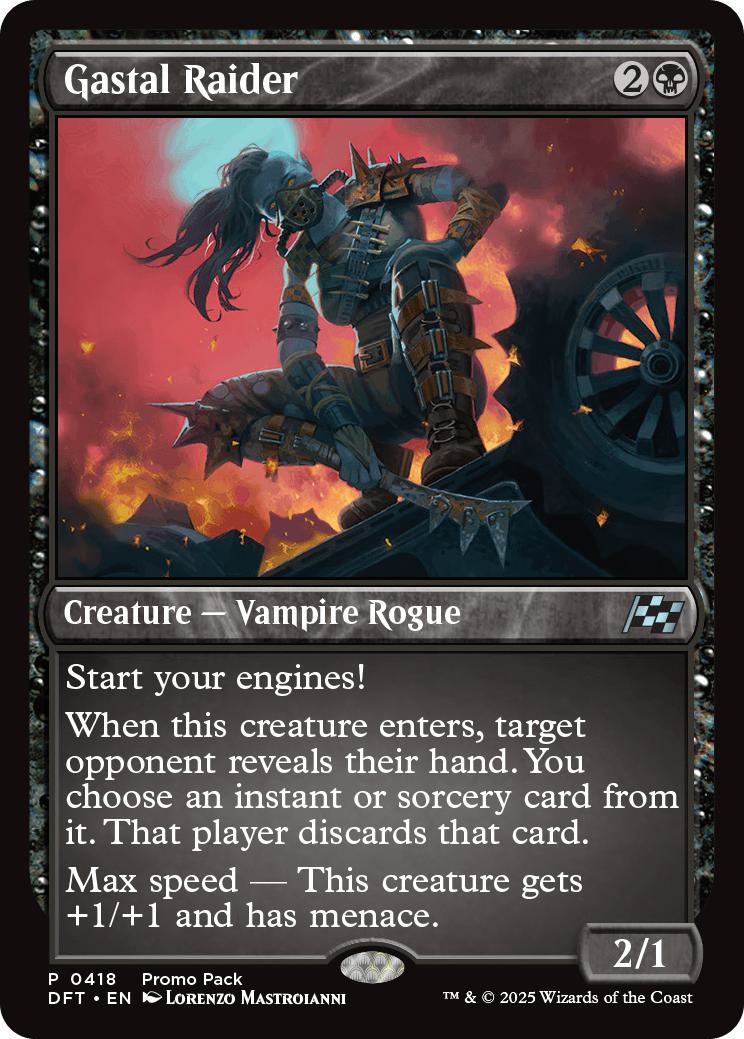 Gastal Raider [418] [Dark Frame Promo Pack] [Aetherdrift] [Non-Foil]