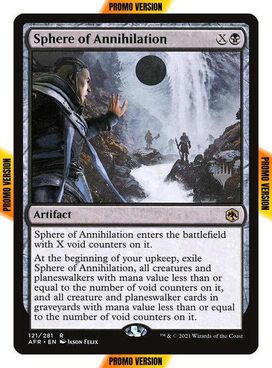 Sphere of Annihilation [Promo Pack] [121p] [Adventures in the Forgotten Realms Promos] [Non-Foil]