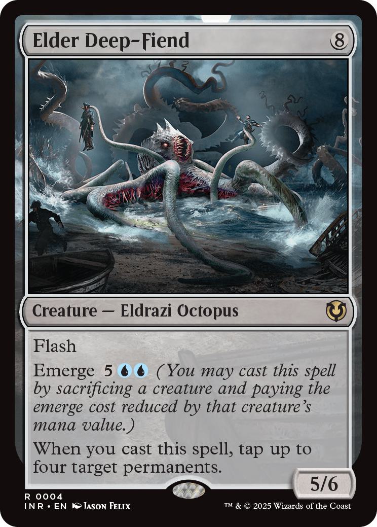 Elder Deep-Fiend [4] [Innistrad Remastered] [Non-Foil]