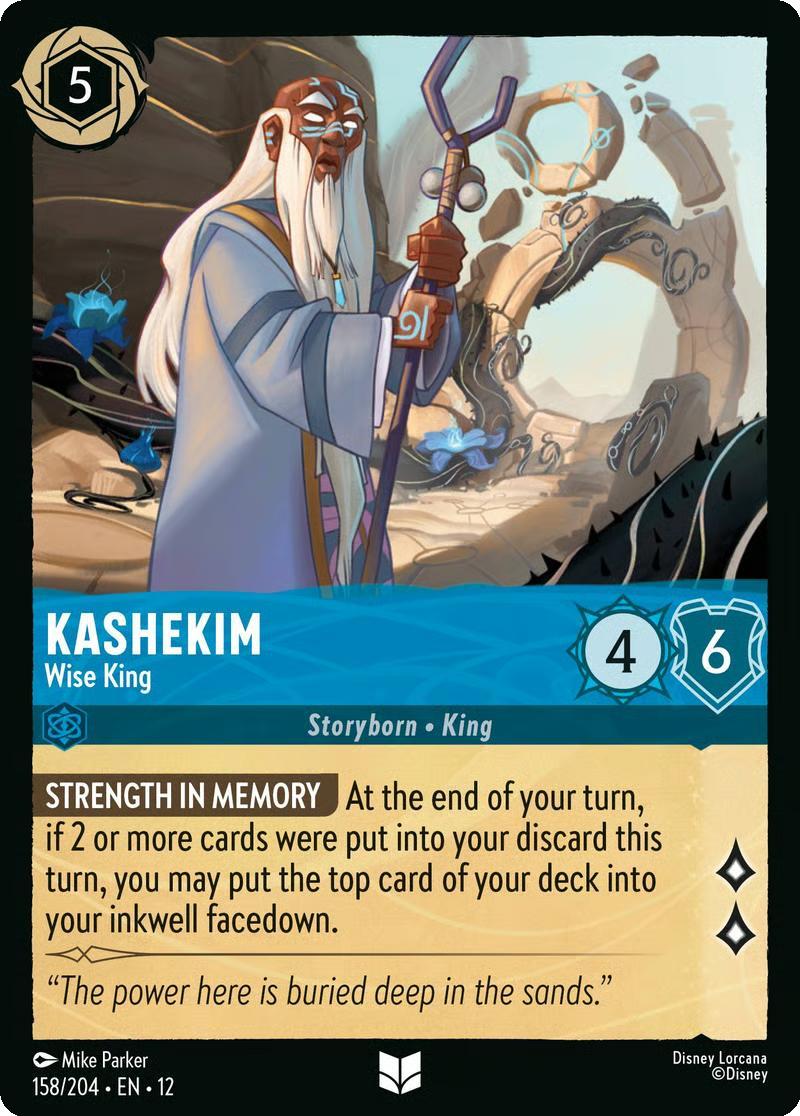 Kashekim - Wise King - 158/204 [Wilds Unknown] [Non-Foil]