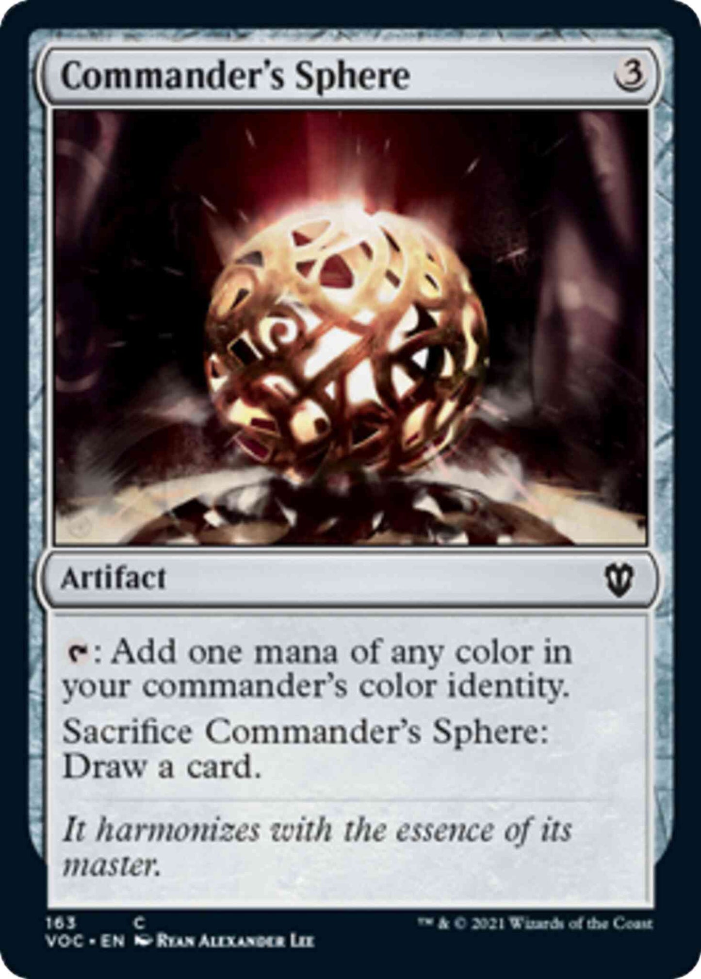 Commander's Sphere [163] [Innistrad: Crimson Vow: Commander] [Non-Foil]