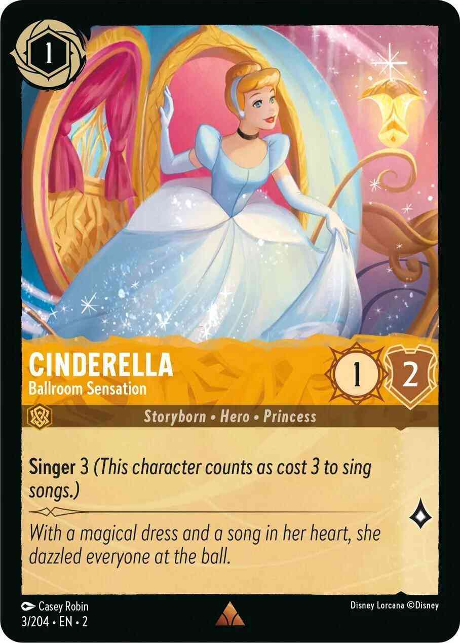 Cinderella - Ballroom Sensation - 3/204 [Rise Of The Floodborn] [Cold Foil]