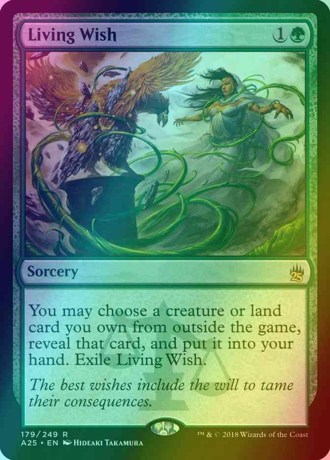 Living Wish [179] [Masters 25] [Foil]