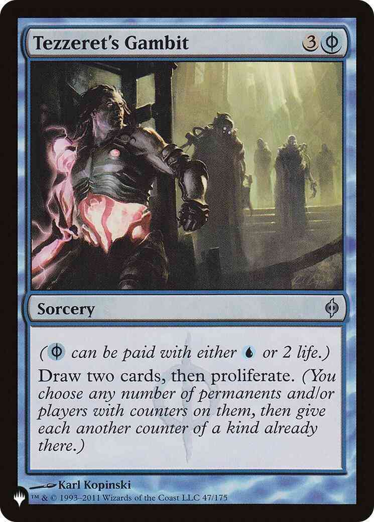 Tezzeret's Gambit [NPH-47] [The List] [Non-Foil]