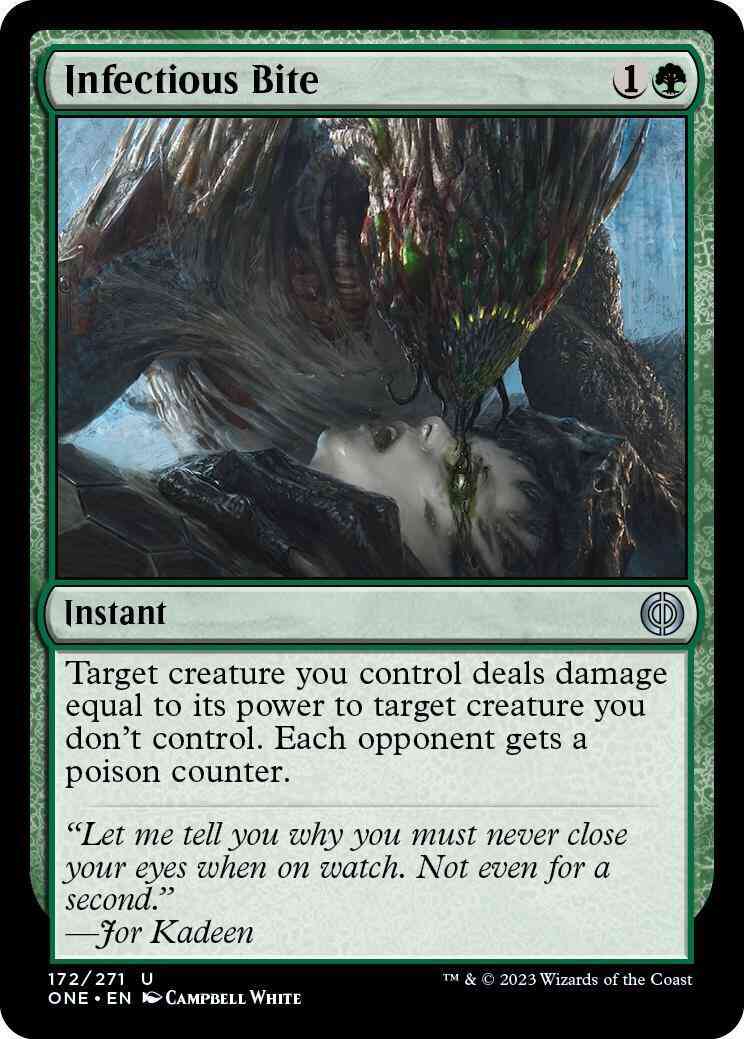 Infectious Bite [172] [Phyrexia: All Will Be One] [Non-Foil]
