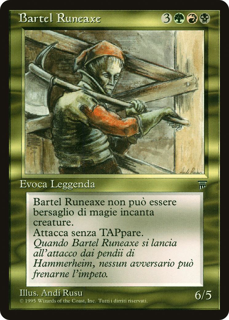 Bartel Runeaxe - Italian [222] [Legends: Italian] [Non-Foil]