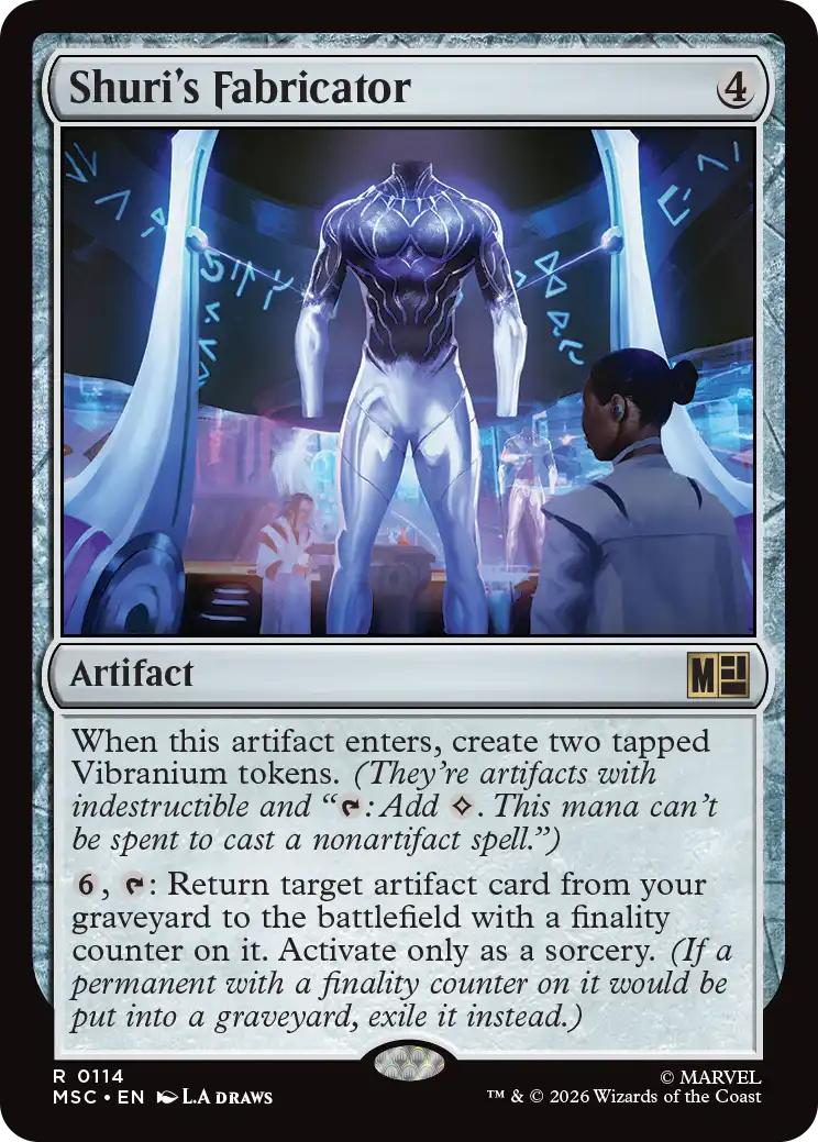 Shuri's Fabricator [114] [Marvel Super Heroes: Commander] [Non-Foil]