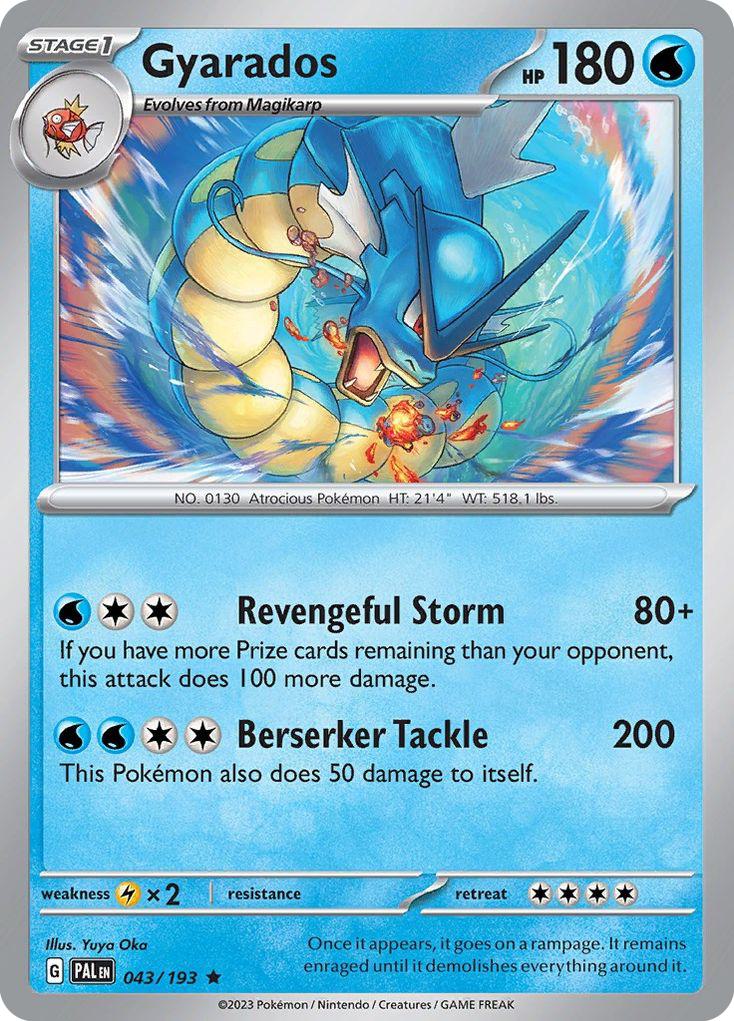 Gyarados - 043/193 - Rare [sv02-043] [Holo]