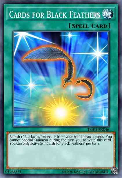 Cards for Black Feathers - TSHD-EN046 - Ultra Rare - 1st Edition