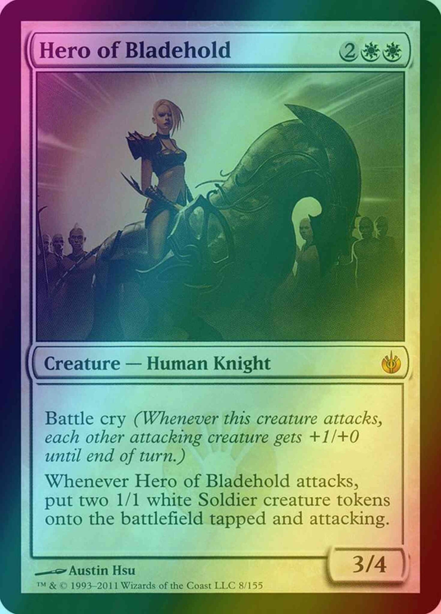 Hero of Bladehold [8] [Mirrodin Besieged] [Foil]