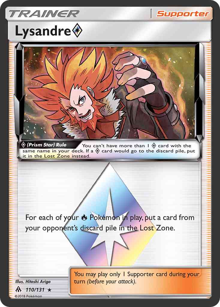 Lysandre ◇ - 110/131 - Rare Holo [sm6-110] [Holo]