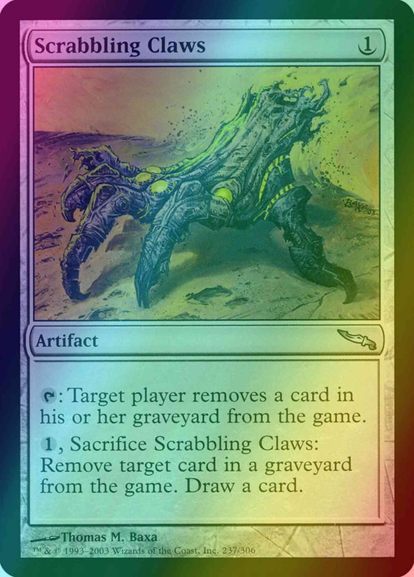 Scrabbling Claws [237] [Mirrodin] [Foil]