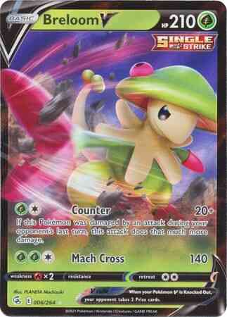 Breloom V - 006/264 - Rare Ultra [SWSH8-006] [Ultra]