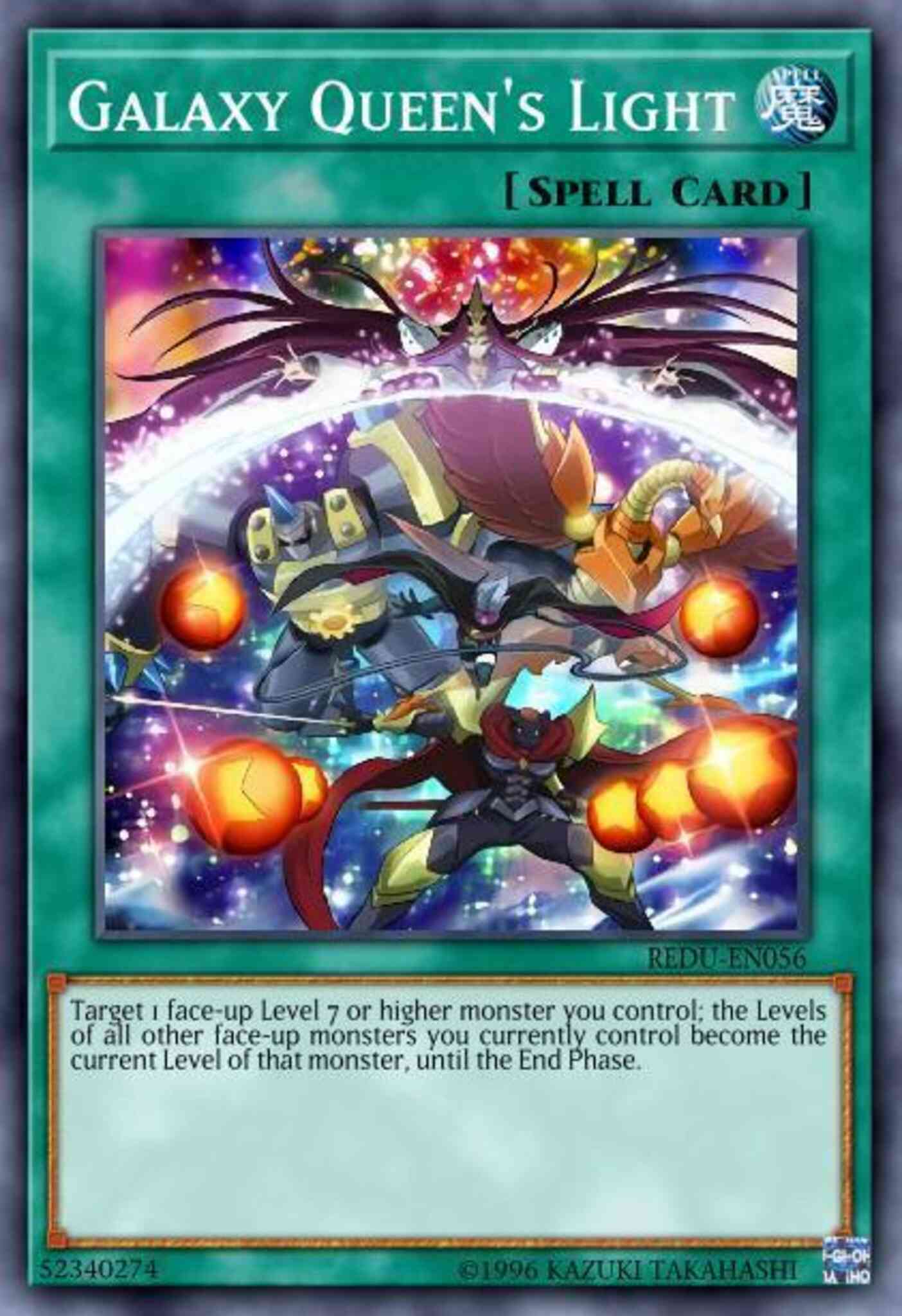 Galaxy Queen's Light - REDU-EN056 - Common - 1st Edition