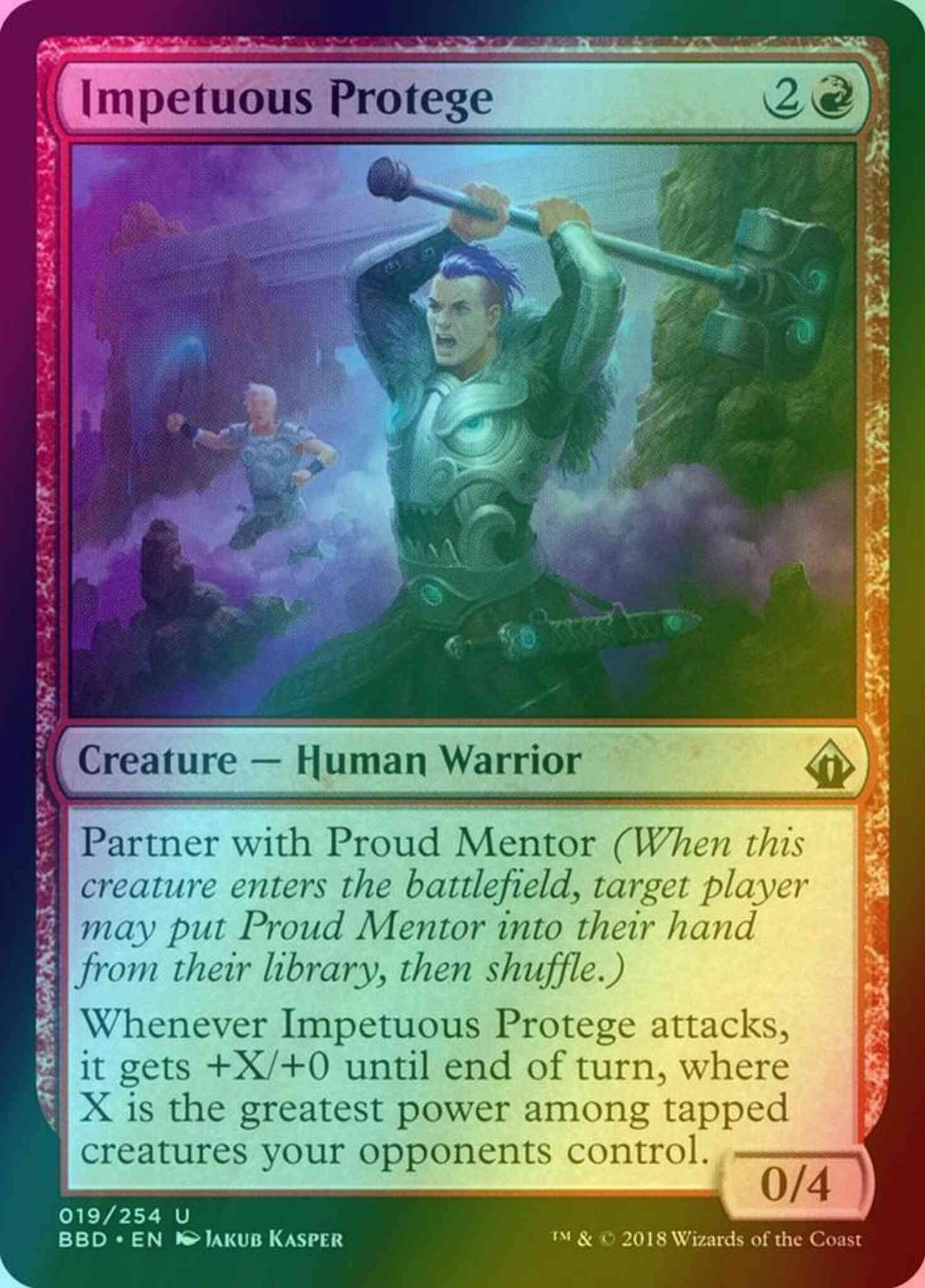Impetuous Protege [19] [Battlebond] [Foil]