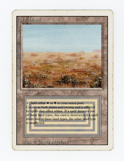 Scrubland — ID 19113