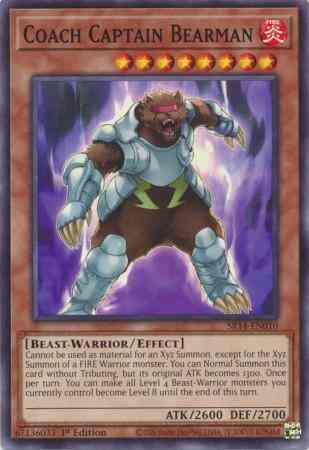 Coach Captain Bearman - SR14-EN010 - Common - 1st Edition