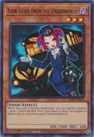 Tour Guide From the Underworld - RA01-EN005 - Ultra Rare - 1st Edition