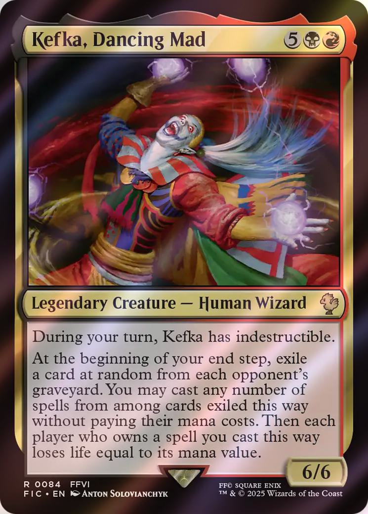 Kefka, Dancing Mad [84] [FINAL FANTASY: Commander] [Surge Foil]