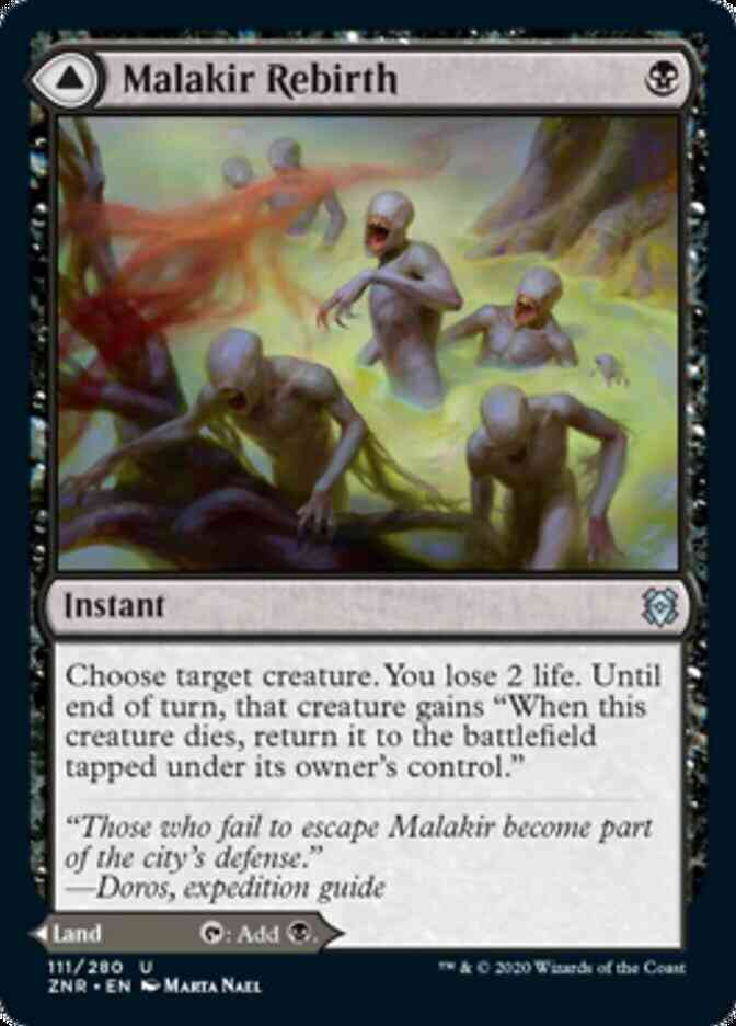 Malakir Rebirth // Malakir Mire [111] [Zendikar Rising] [Non-Foil]
