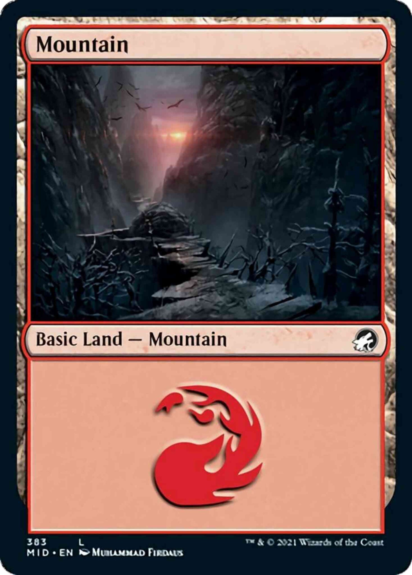 Mountain [383] [Innistrad: Midnight Hunt] [Non-Foil]
