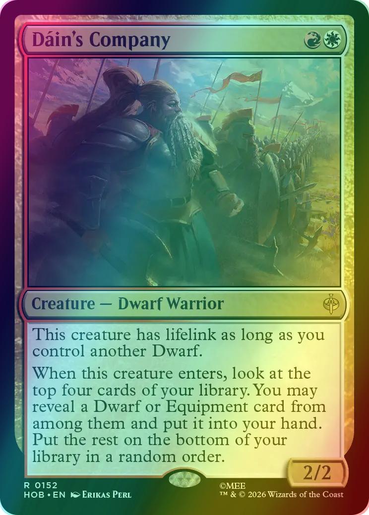 Dáin's Company [152] [The Hobbit] [Foil]