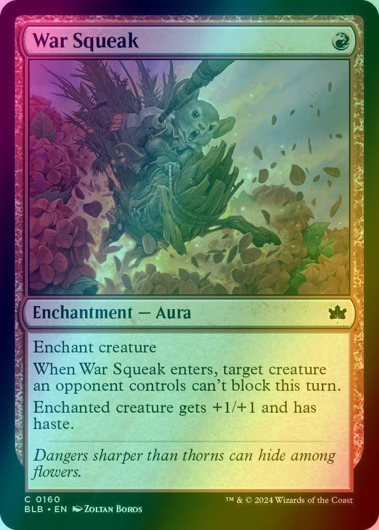 War Squeak [160] [Bloomburrow] [Foil]