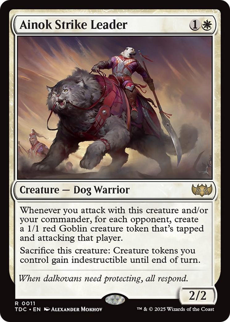 Ainok Strike Leader [11] [Tarkir: Dragonstorm: Commander] [Non-Foil]