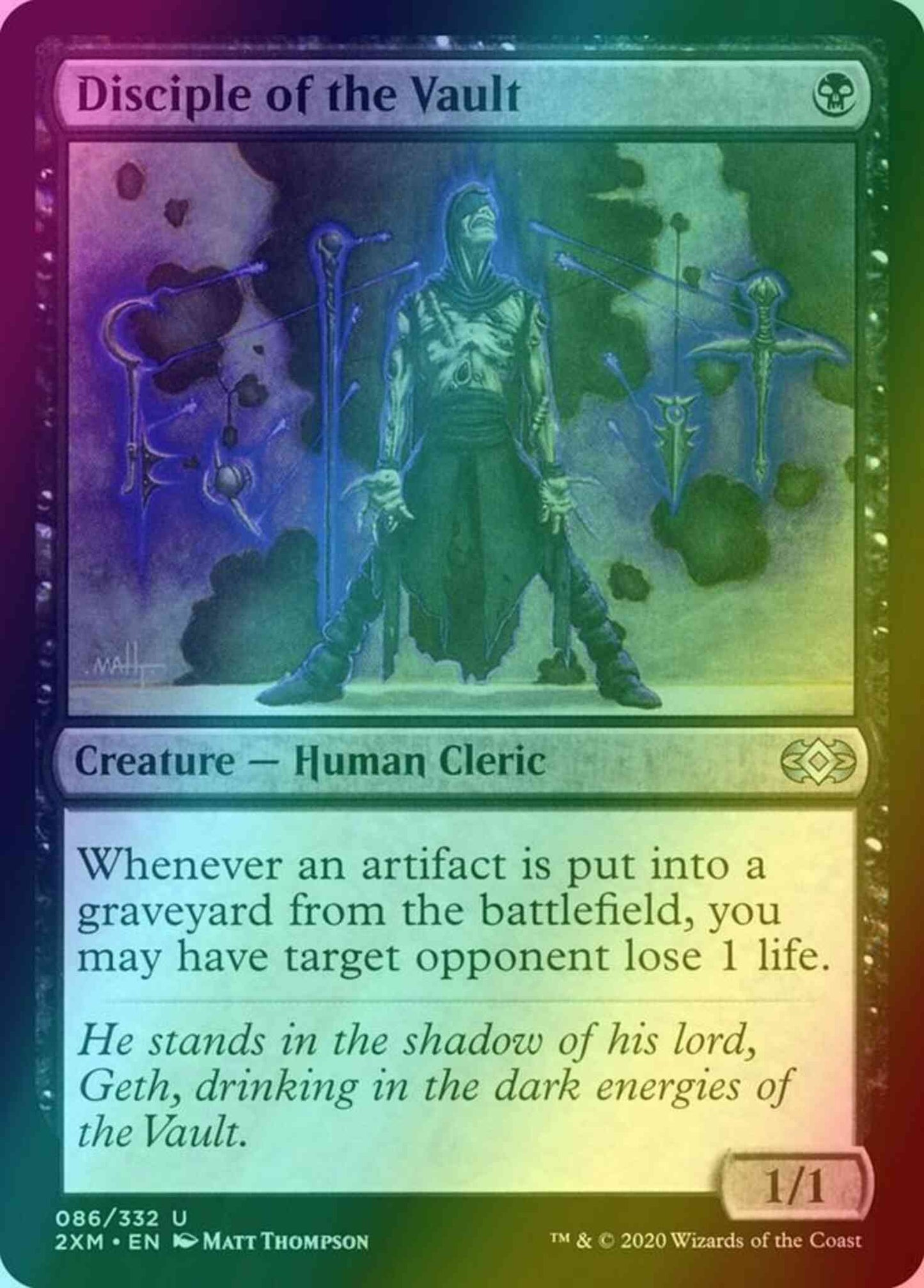 Disciple of the Vault [86] [Double Masters] [Foil]