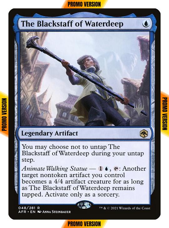 The Blackstaff of Waterdeep [Promo Pack] [48p] [Adventures in the Forgotten Realms Promos] [Non-Foil]