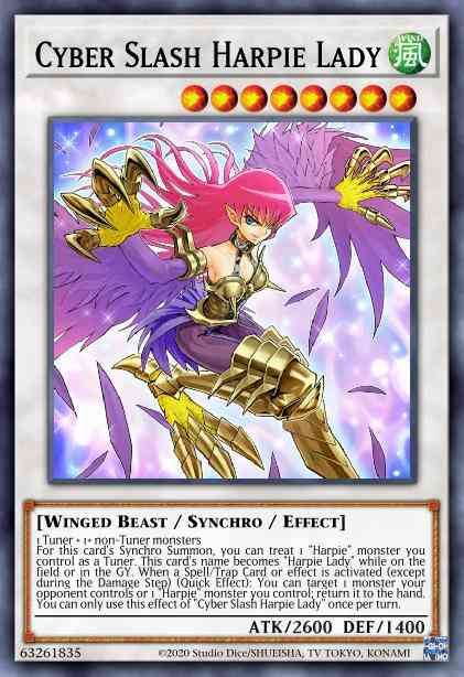Cyber Slash Harpie Lady - DLCS-EN148 - Secret Rare - Limited