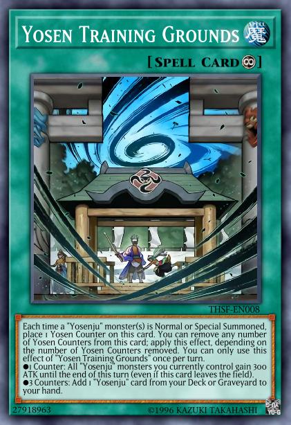Yosen Training Grounds - THSF-EN008 - Super Rare - Unlimited