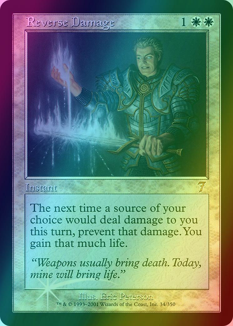 Reverse Damage [34x] [Seventh Edition] [Foil]