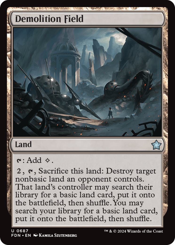 Demolition Field [687] [Foundations] [Non-Foil]