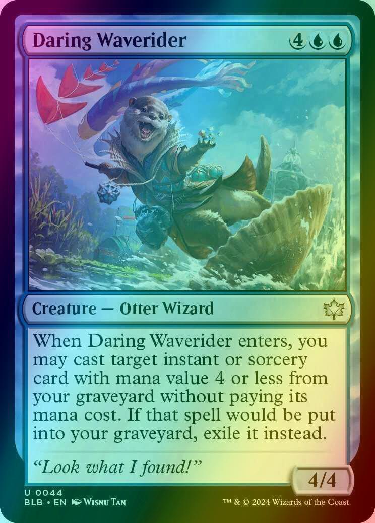 Daring Waverider [44] [Bloomburrow] [Foil]
