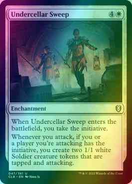Undercellar Sweep [47] [Commander Legends: Battle for Baldur's Gate] [Foil]