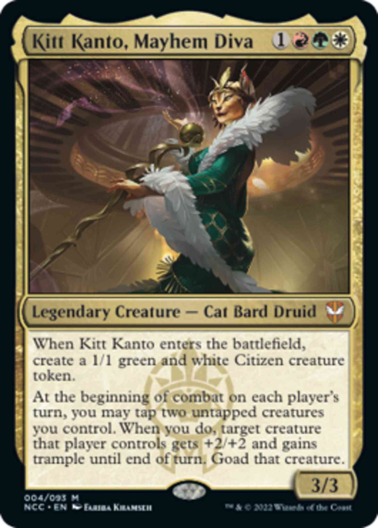 Kitt Kanto, Mayhem Diva [4] [Streets of New Capenna: Commander] [Non-Foil]