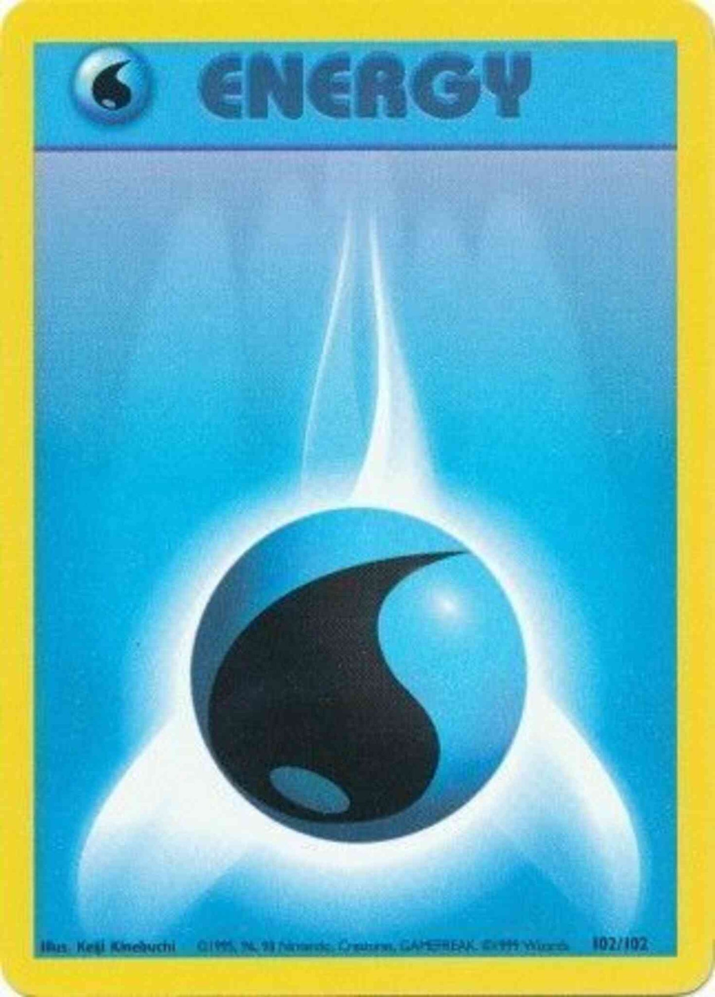 Water Energy - 102/102 - Common - Unlimited [base1U-102] [Non-Holo]