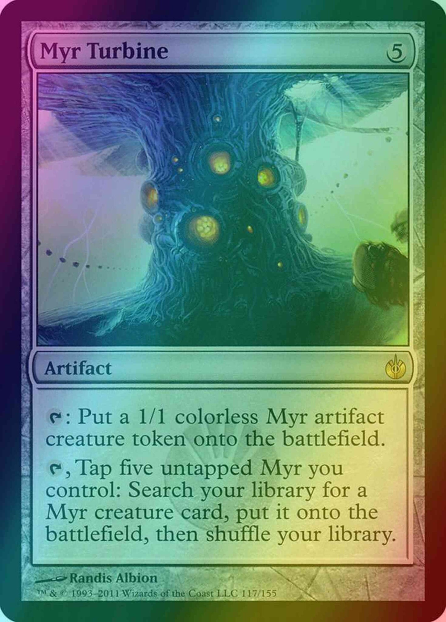 Myr Turbine [117] [Mirrodin Besieged] [Foil]