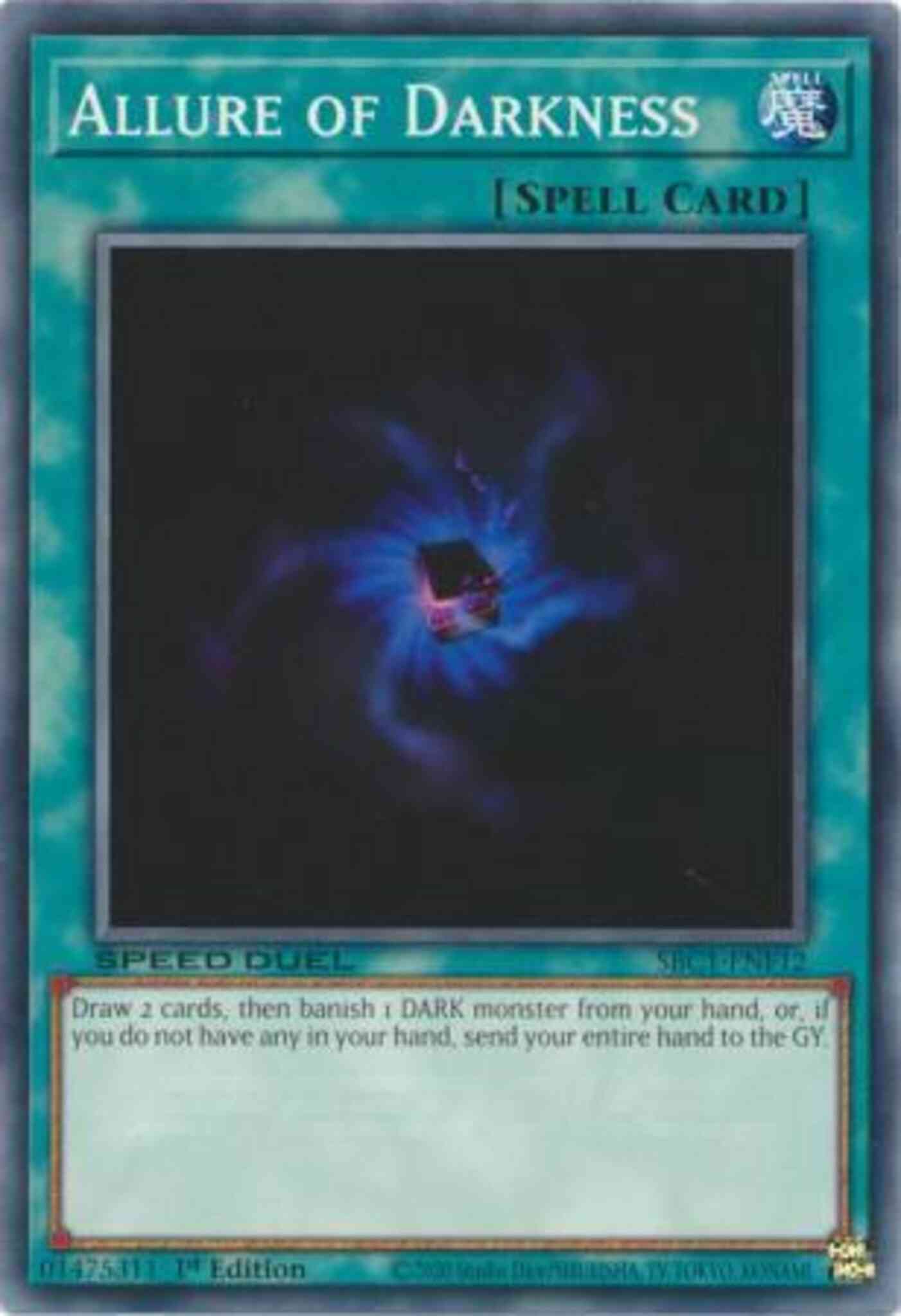 Allure of Darkness - SBC1-ENF12 - Common - 1st Edition