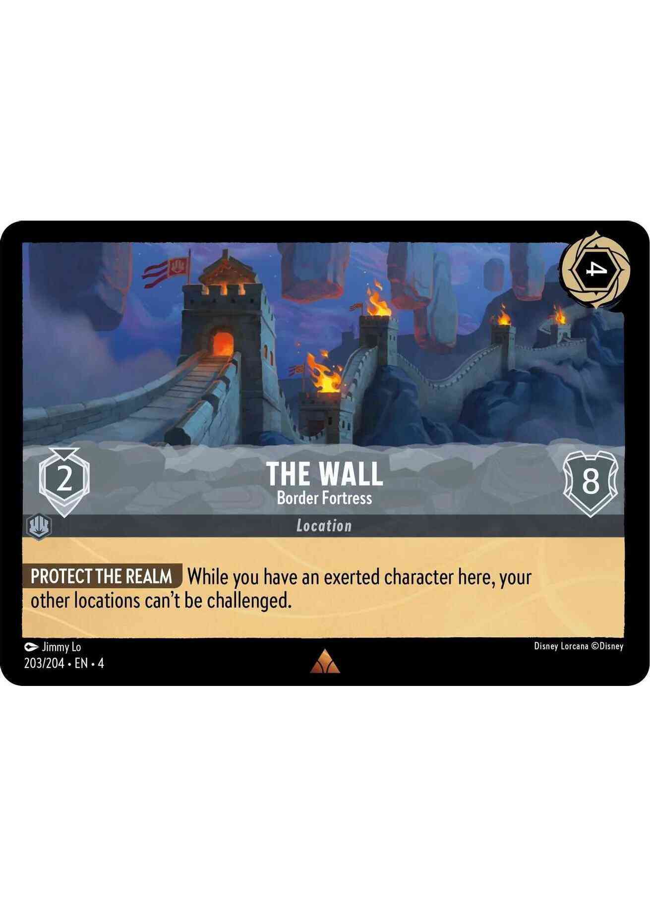 The Wall - Border Fortress - 203/204 [Ursula's Return] [Cold Foil]